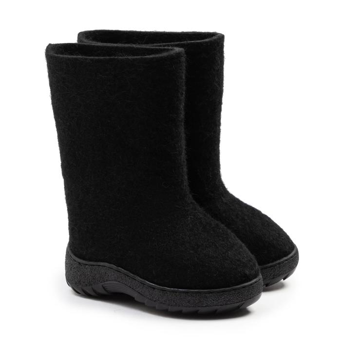 Валенки детские, цвет чёрный, размер 22
Валенки детские, цвет чёрный, размер 22