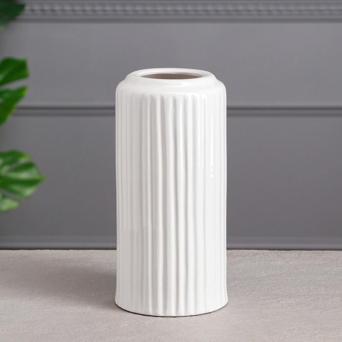 Ваза керамическая "Парфенон", настольная, белая, 39 см
Ваза керамическая "Парфенон", настольная, белая, 39 см