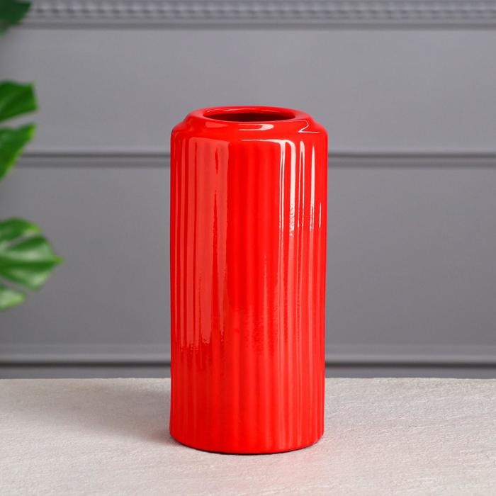 Ваза настольная "Парфенон", красная, керамика, 39 см
Ваза настольная "Парфенон", красная, керамика, 39 см