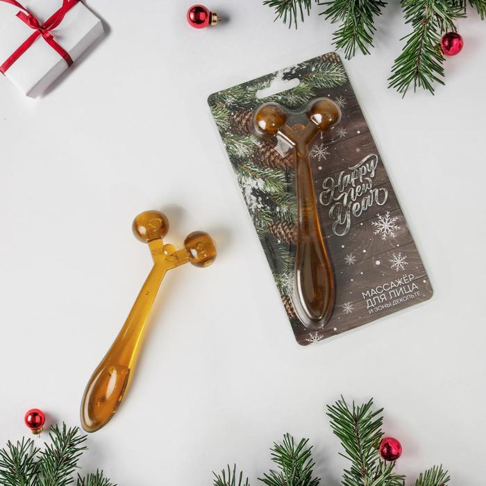 Массажёр для зоны декольте "Happy New Year", 9 х 17 см
Массажёр для зоны декольте "Happy New Year", 9 х 17 см