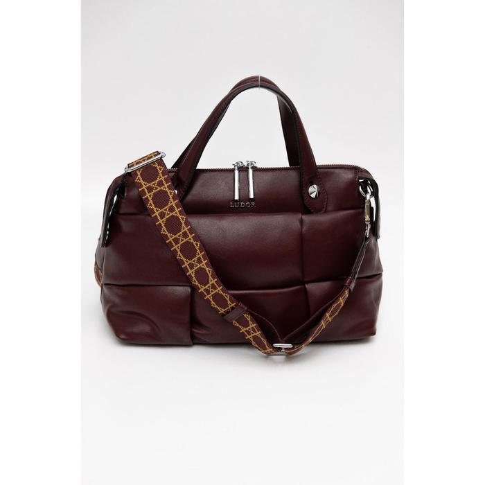 Сумка тоут, отдел на молнии, цвет бордовый
Сумка тоут, отдел на молнии, цвет бордовый