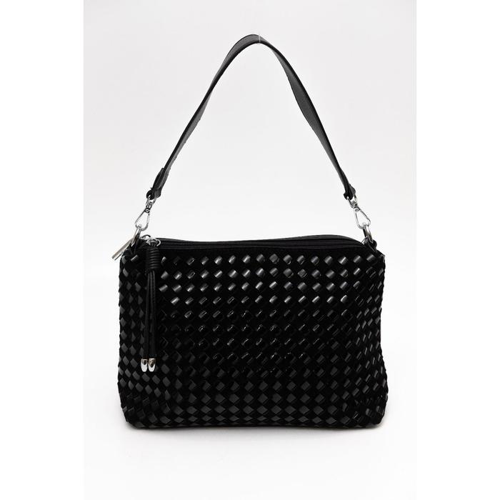 Сумка кросс-боди, отдел на молнии, цвет чёрный
Сумка кросс-боди, отдел на молнии, цвет чёрный