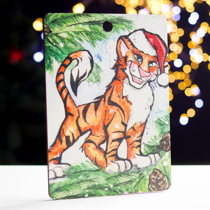 Доска разделочная прямоугольная "Символ года 2022. Тигр в шапочке" 18,5х25 см
Доска разделочная прямоугольная "Символ года 2022. Тигр в шапочке" 18,5х25 см