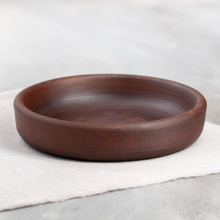 Сковорода для запекания "Кеци", гладкая, красная глина, 15 см
Сковорода для запекания "Кеци", гладкая, красная глина, 15 см