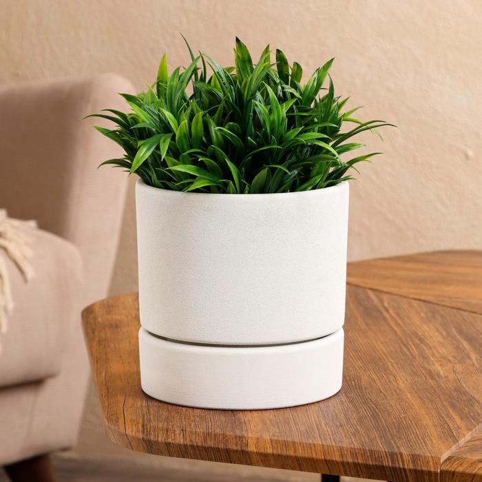 Горшок для цветов "Цилиндр", белый, керамика, 1.5 л
Горшок для цветов "Цилиндр", белый, керамика, 1.5 л
