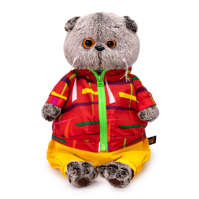 Мягкая игрушка «Басик в ветровке», 22 см
Мягкая игрушка «Басик в ветровке», 22 см
