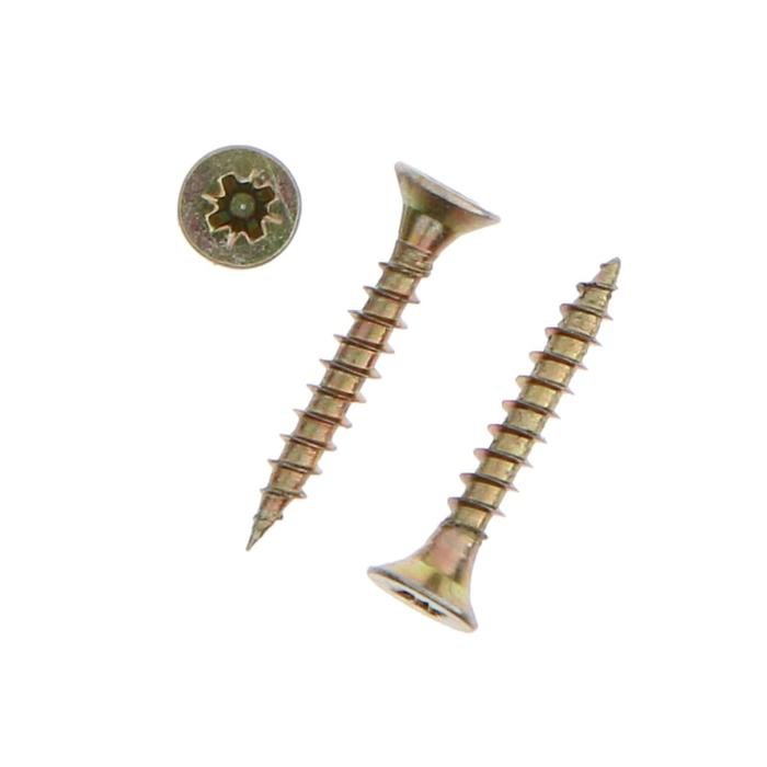 Саморезы универсальные ТУНДРА krep 3.0x20 мм, желтый цинк, 30 шт.
Саморезы универсальные ТУНДРА krep 3.0x20 мм, желтый цинк, 30 шт.