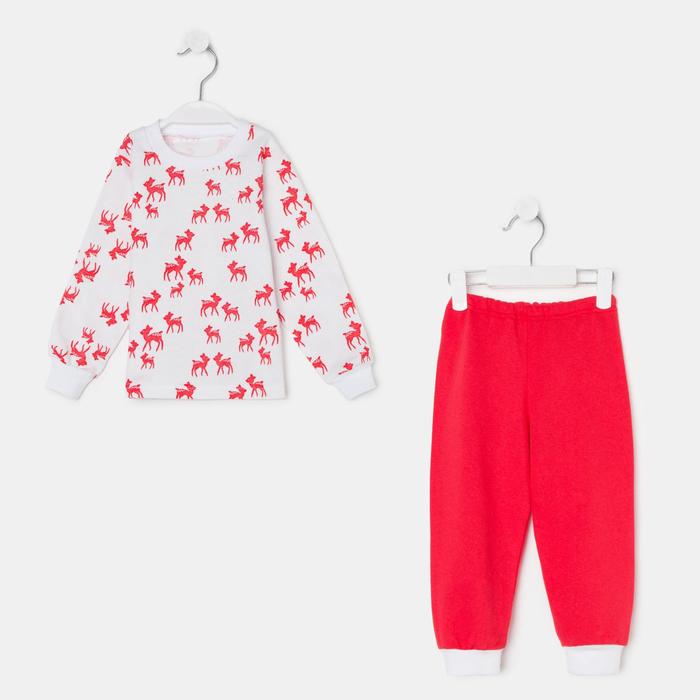 Пижама для девочки НАЧЁС, цвет белый/красный, рост 140 см
Пижама для девочки НАЧЁС, цвет белый/красный, рост 140 см