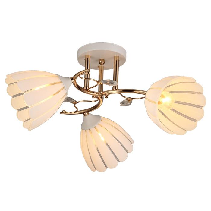 Люстра MD.2915-3-S FGD+WH, 3x60Вт E27, цвет белый, золото
Люстра MD.2915-3-S FGD+WH, 3x60Вт E27, цвет белый, золото