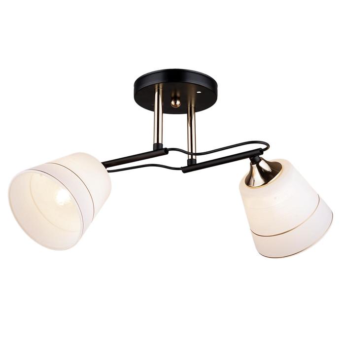 Люстра MD.QH-0058-2 BK, 2x60Вт E27, цвет чёрный
Люстра MD.QH-0058-2 BK, 2x60Вт E27, цвет чёрный