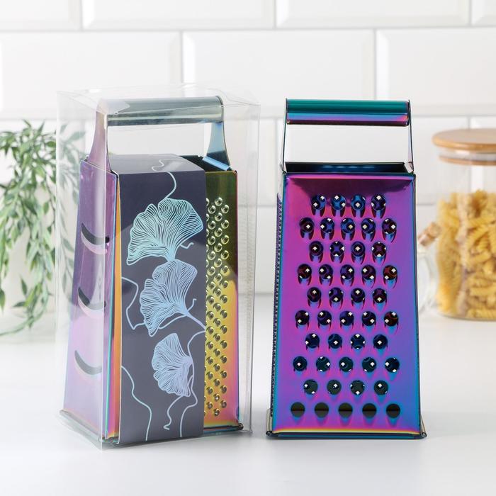 Терка с цветной гальваникой, 10,5 х 23,7 см
Терка с цветной гальваникой, 10,5 х 23,7 см