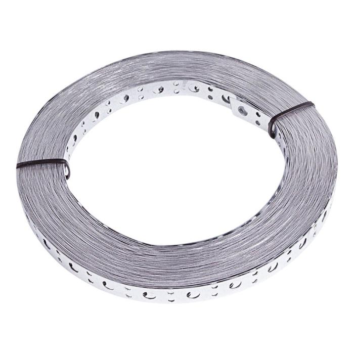 Лента полоса монтажная оцинкованная, перфорированная прямая REXANT 20х0,55 мм, рулон 25 м
Лента полоса монтажная оцинкованная, перфорированная прямая REXANT 20х0,55 мм, рулон 25 м