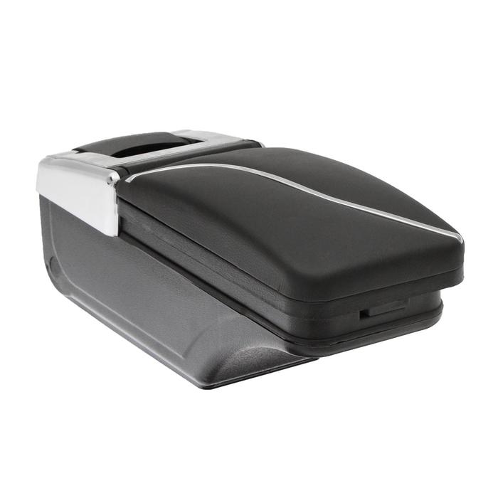 Подлокотник универсальный с подстаканником, кожа PU, черный
Подлокотник универсальный с подстаканником, кожа PU, черный