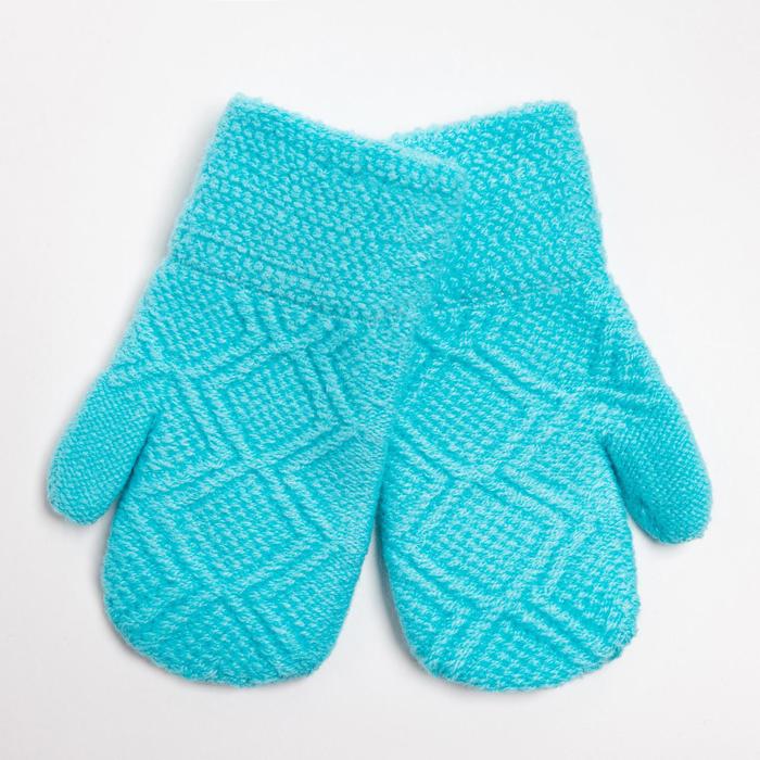 Варежки детские, цвет бирюзовый, размер 11 (1-2 года)
Варежки детские, цвет бирюзовый, размер 11 (1-2 года)