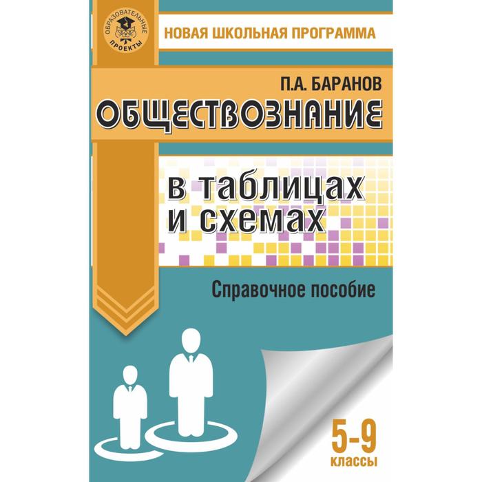 Обществознание в таблицах и схемах. Справочное пособие. 5-9 классы. Баранов П. А.
Обществознание в таблицах и схемах. Справочное пособие. 5-9 классы. Баранов П. А.