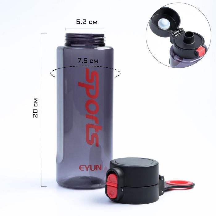 Бутылка для воды "Sports", 780 мл, клик, 7х8х23.5 см, красная,
Бутылка для воды "Sports", 780 мл, клик, 7х8х23.5 см, красная,