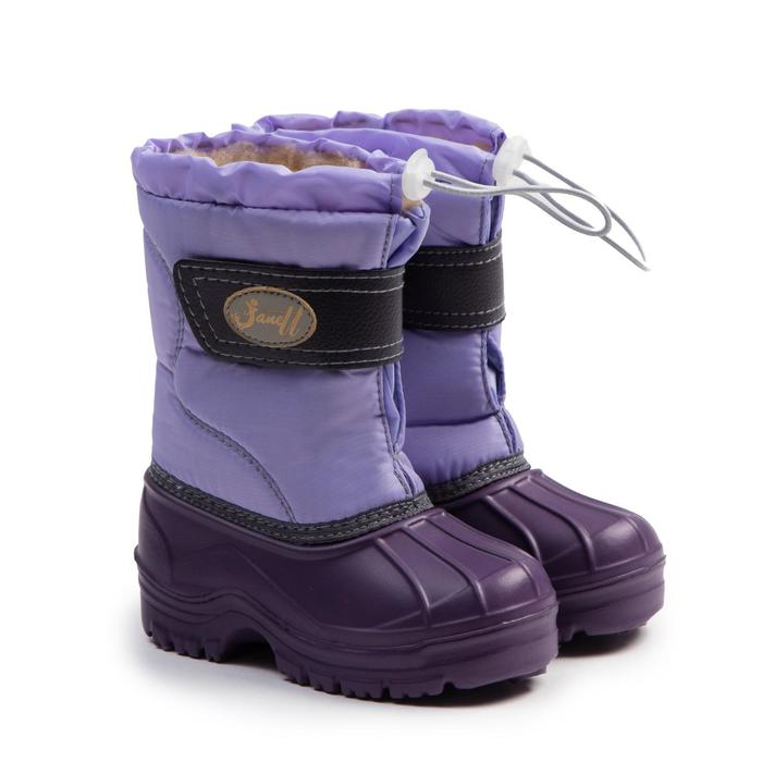 Сноубутсы детские, цвет баклажан/сиреневый, размер 32-33
Сноубутсы детские, цвет баклажан/сиреневый, размер 32-33