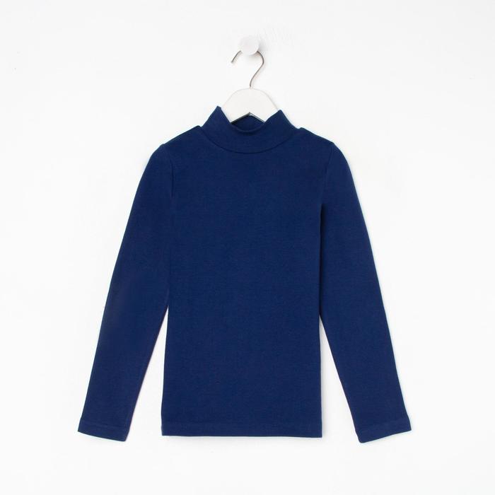 Водолазка детская, цвет тёмно-синий, рост 122 см
Водолазка детская, цвет тёмно-синий, рост 122 см