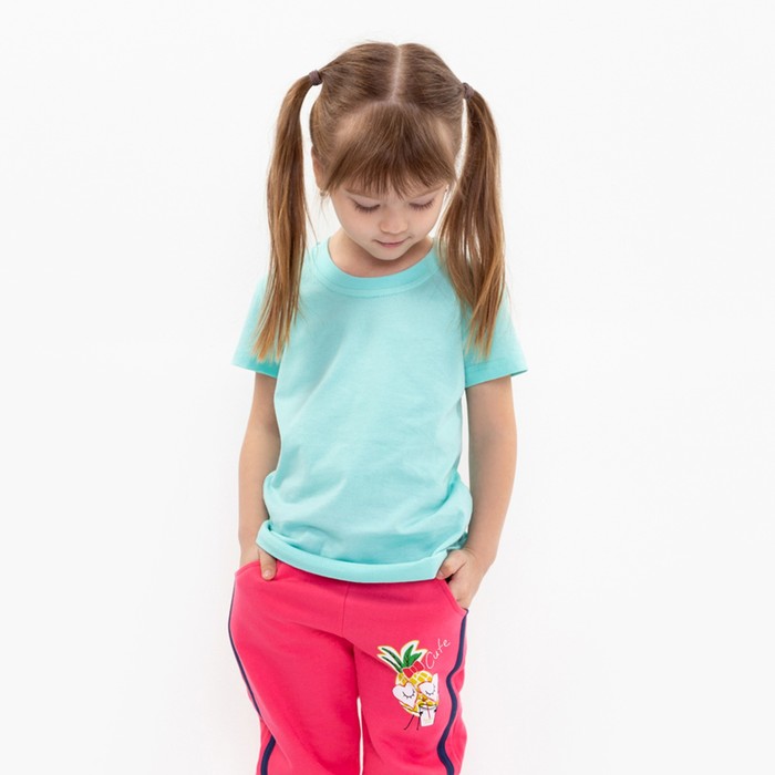 Футболка детская, цвет мята, рост 92 см
Футболка детская, цвет мята, рост 92 см