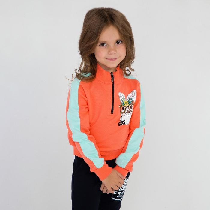 Свитшот для девочки, цвет коралловый/мятный, рост 116 см (6)
Свитшот для девочки, цвет коралловый/мятный, рост 116 см (6)