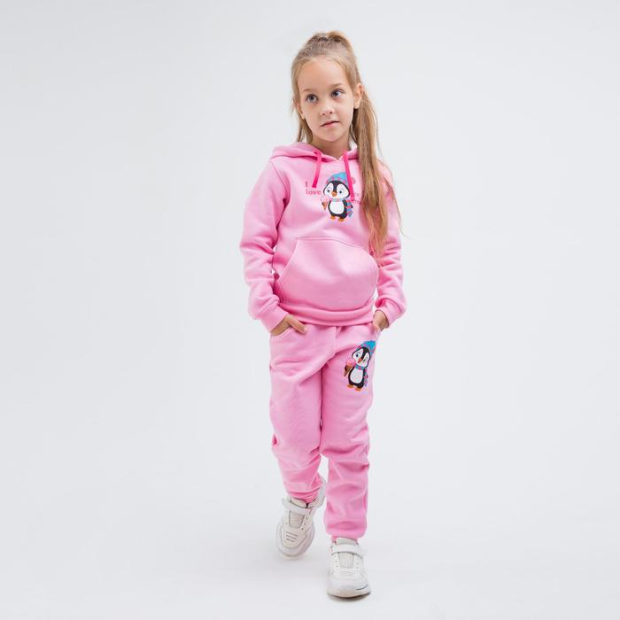 Комплект для девочки, цвет розовый, рост 104 см
Комплект для девочки, цвет розовый, рост 104 см