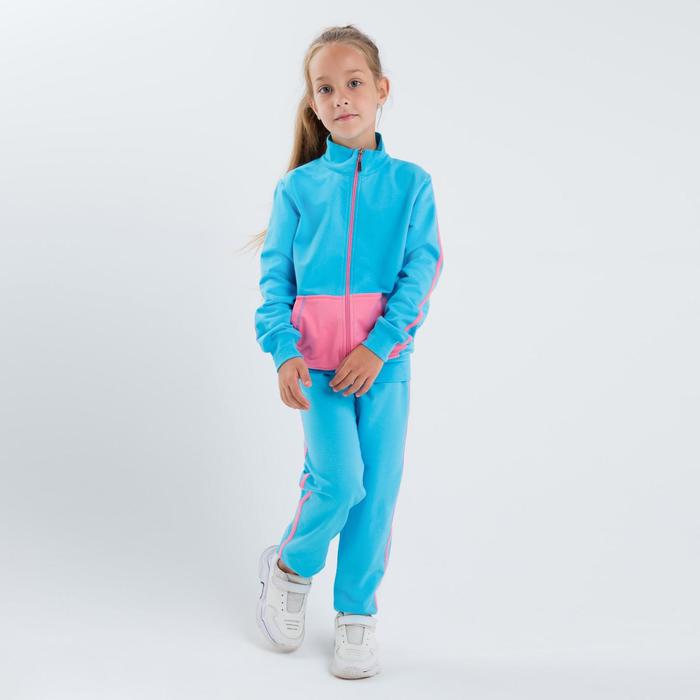 Комплект для девочки, цвет голубой/розовый, рост 122 см
Комплект для девочки, цвет голубой/розовый, рост 122 см