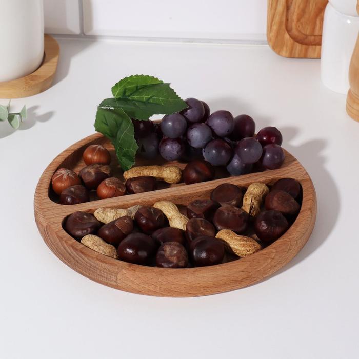 Менажница круглая, 2 отсека d=20 см
Менажница круглая, 2 отсека d=20 см