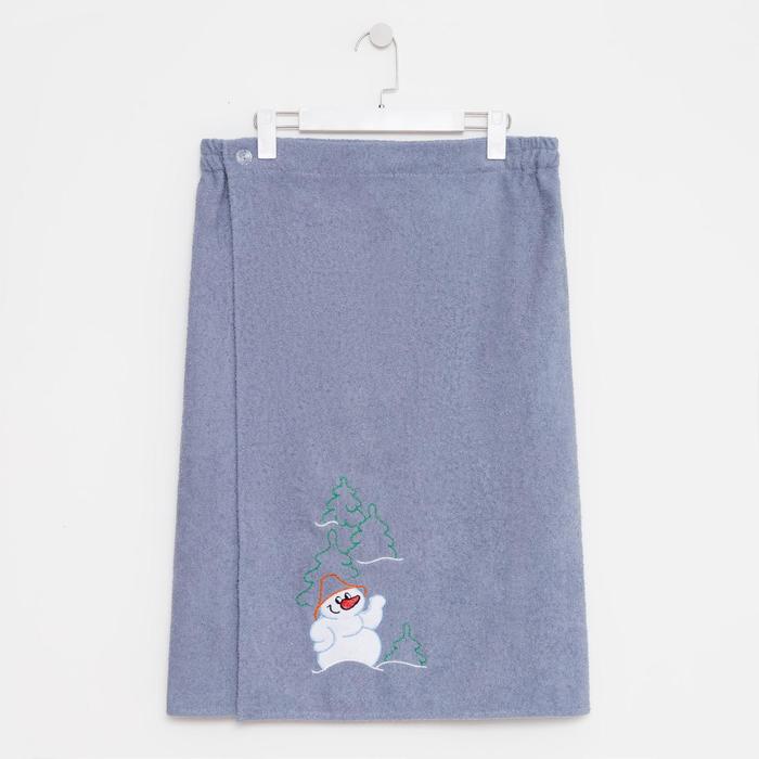 Килт мужской 70х150, цвет серый, вышивка «Снеговик»
Килт мужской 70х150, цвет серый, вышивка «Снеговик»