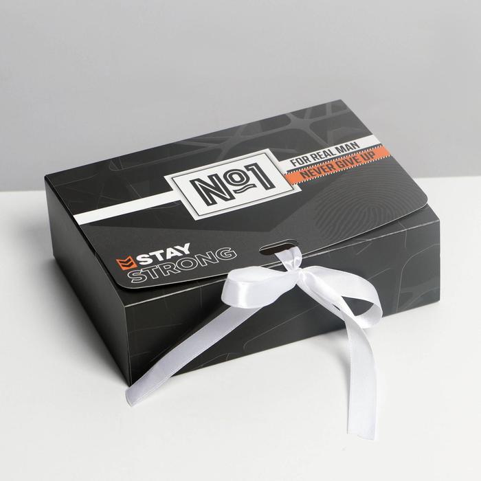 Коробка складная подарочная «№1», 16.5 × 12.5 × 5 см
Коробка складная подарочная «№1», 16.5 × 12.5 × 5 см