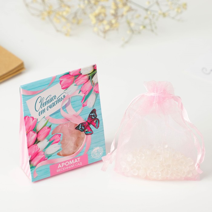 Аромасаше в мешочке для дома «Светись от счастья», аромат цветочный
Аромасаше в мешочке для дома «Светись от счастья», аромат цветочный