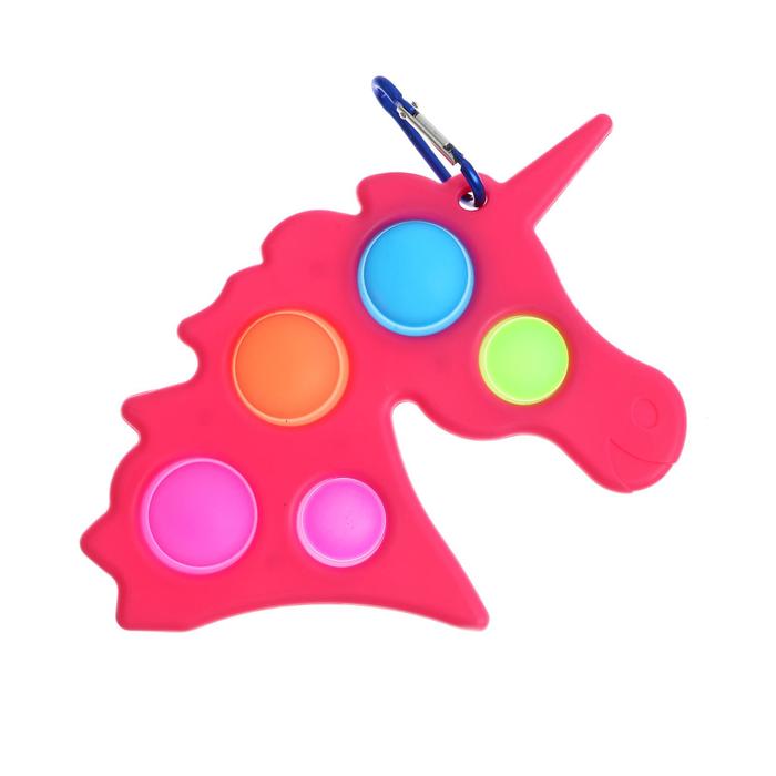 Игрушка-антистресс «Единорог», симпл-димпл, цвета МИКС
Игрушка-антистресс «Единорог», симпл-димпл, цвета МИКС