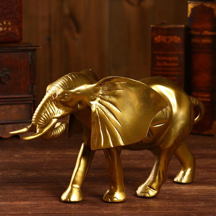 Сувенир "Слон"алюминий 32,4х10,2х20,3 см (латунное покрытие)
Сувенир "Слон"алюминий 32,4х10,2х20,3 см (латунное покрытие)