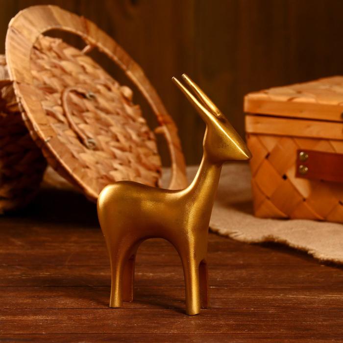 Сувенир "Антилопа" алюминий 15,2х5,1х22,2 см (латунное покрытие)
Сувенир "Антилопа" алюминий 15,2х5,1х22,2 см (латунное покрытие)