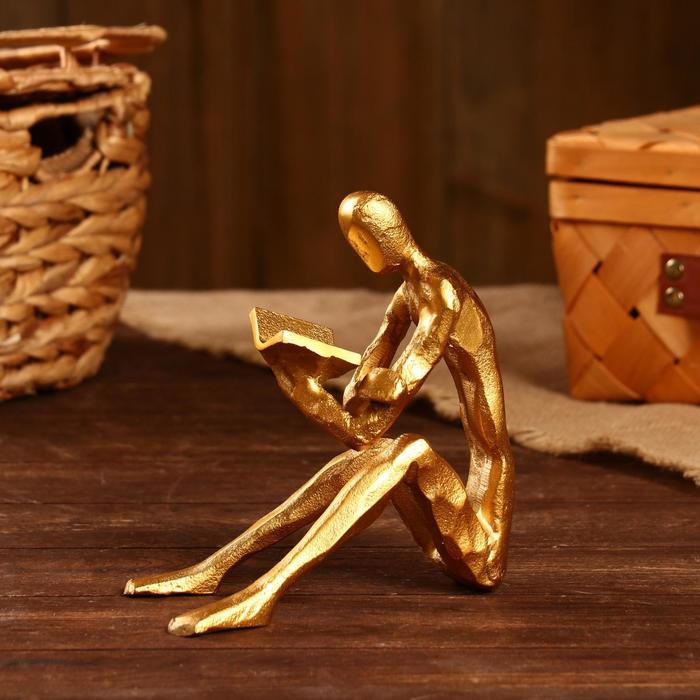 Сувенир "Чтец" алюминий 17,1х8,9х19 см (золотое покрытие)
Сувенир "Чтец" алюминий 17,1х8,9х19 см (золотое покрытие)