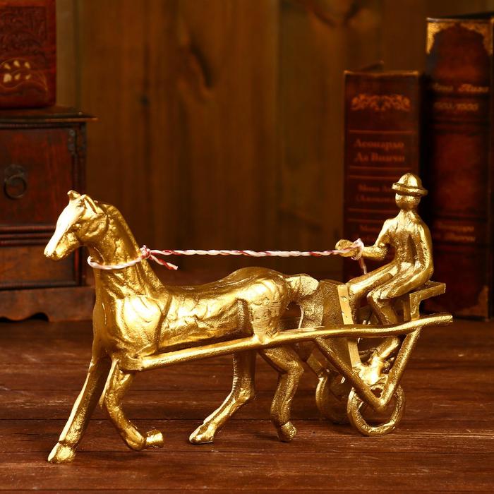 Сувенир "Извозчик" алюминий 30,5х6,4х19 см (латунное покрытие)
Сувенир "Извозчик" алюминий 30,5х6,4х19 см (латунное покрытие)