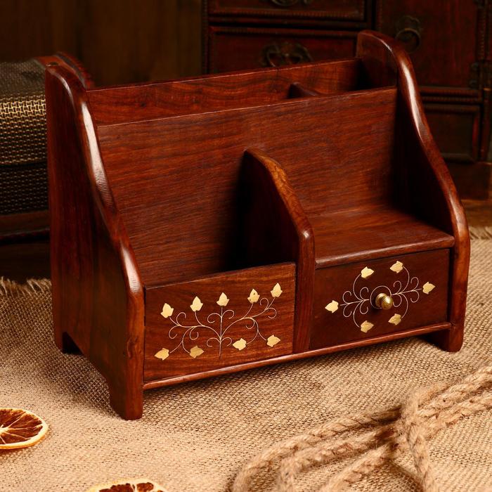 Органайзер "Калле" дерево 23х12х17,5 см
Органайзер "Калле" дерево 23х12х17,5 см