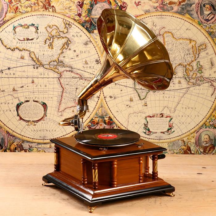 Граммофон труба сталь нержавеющая "Лоренцо" (пластинка в комплекте) 37х37х69 см
Граммофон труба сталь нержавеющая "Лоренцо" (пластинка в комплекте) 37х37х69 см