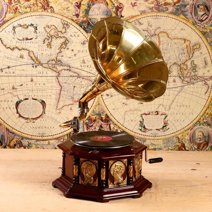 Граммофон труба сталь нержавеющая "Мартино" (пластинка в комплекте) 37х37х69 см
Граммофон труба сталь нержавеющая "Мартино" (пластинка в комплекте) 37х37х69 см