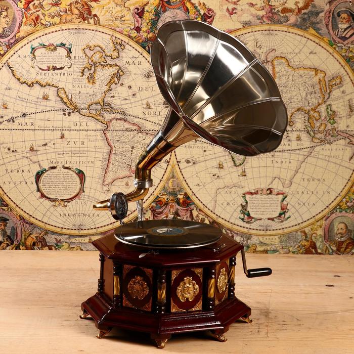 Граммофон труба латунь "Оттавио" (пластинка в комплекте) 41х41х70 см
Граммофон труба латунь "Оттавио" (пластинка в комплекте) 41х41х70 см