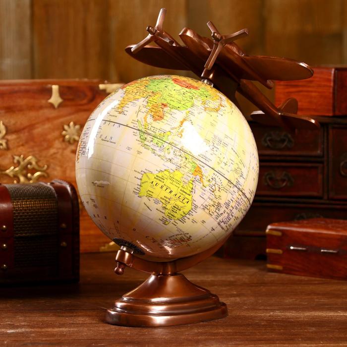 Сувенир глобус "Вокруг света" 29х27х34 см
Сувенир глобус "Вокруг света" 29х27х34 см