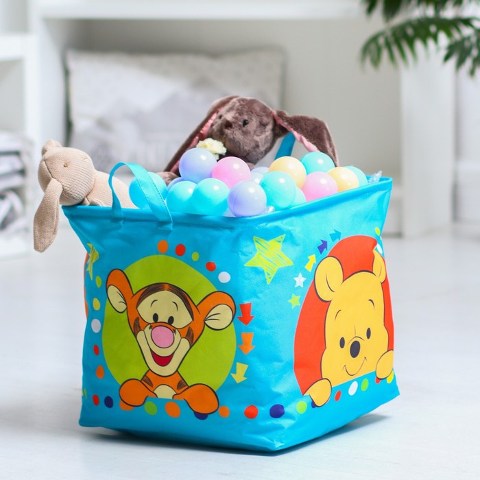 Корзина для игрушек, Медвежонок винни и его друзья , 33*33*31 см
Корзина для игрушек, Медвежонок винни и его друзья , 33*33*31 см