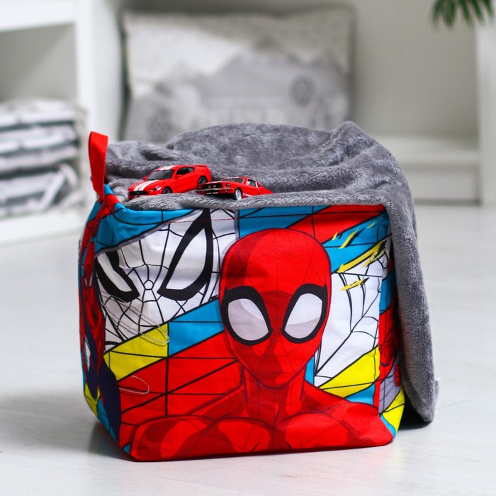 Корзина для игрушек, Человек-паук, 33*33*31 см
Корзина для игрушек, Человек-паук, 33*33*31 см