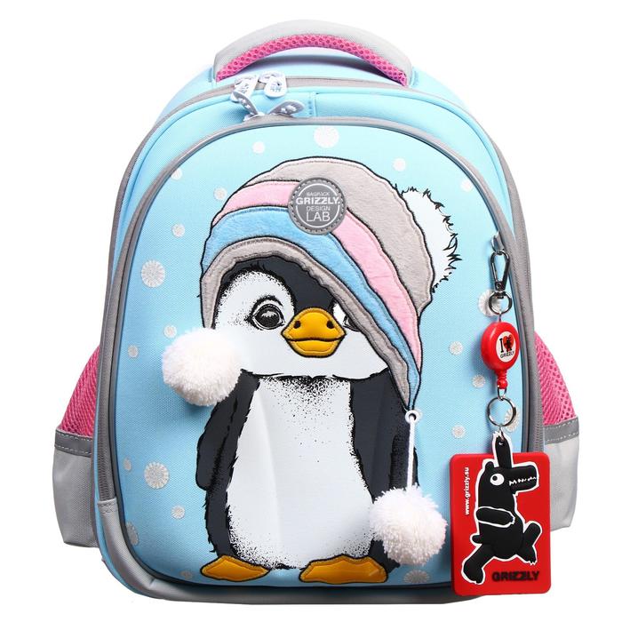 Рюкзак каркасный, Grizzly RAz-186, 36 х 28 х 20 см, объёмная картинка, «Пингвин»
Рюкзак каркасный, Grizzly RAz-186, 36 х 28 х 20 см, объёмная картинка, «Пингвин»