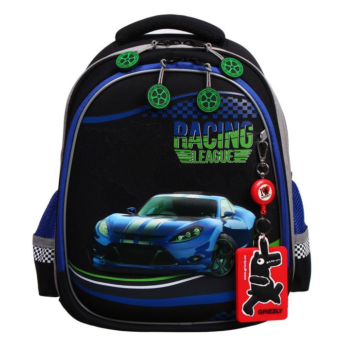 Рюкзак каркасный, Grizzly RAz-187, 36 х 28 х 20 см, объёмная картинка, «Авто» 
Рюкзак каркасный, Grizzly RAz-187, 36 х 28 х 20 см, объёмная картинка, «Авто»