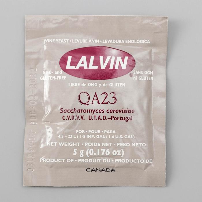Дрожжи винные Lalvin QA23, 5 г
Дрожжи винные Lalvin QA23, 5 г