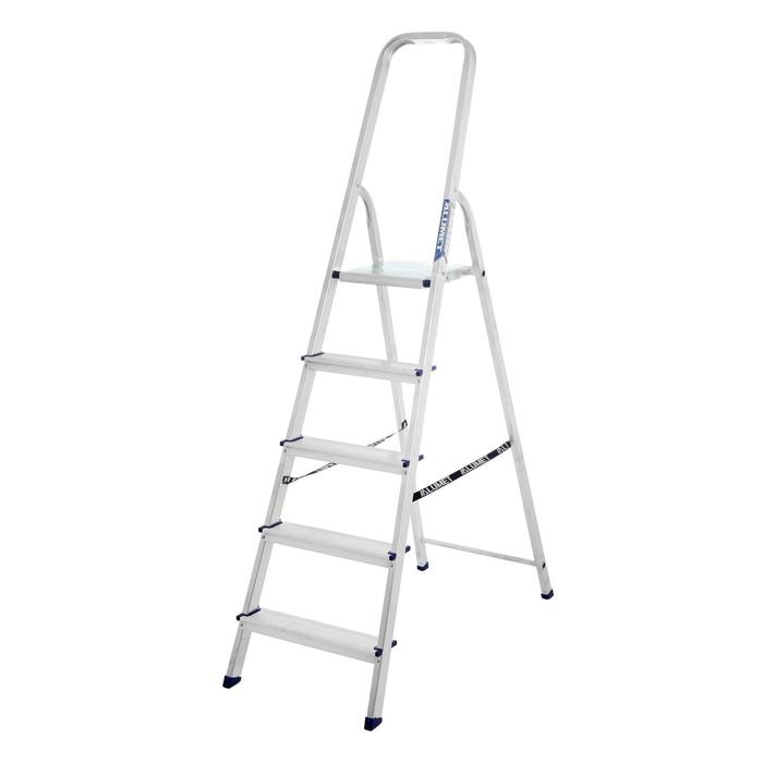 Стремянка "Алюмет", алюминиевая, матовая, 5 ступеней, 1030 мм
Стремянка "Алюмет", алюминиевая, матовая, 5 ступеней, 1030 мм