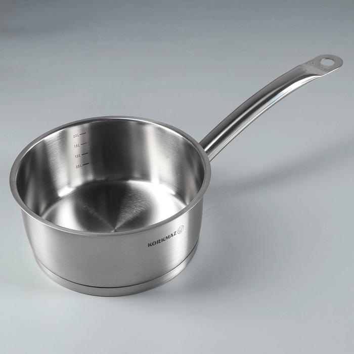 Сотейник Pro line, 2,8 л, 20×9 см, цвет серебряный 
Сотейник Pro line, 2,8 л, 20×9 см, цвет серебряный