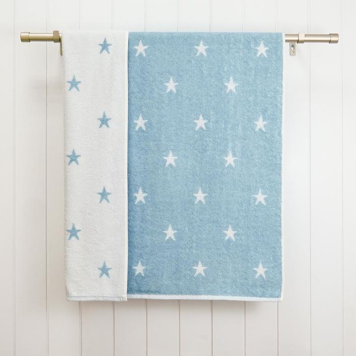 Полотенце махровое Stars 48х70, цвет голубой
Полотенце махровое Stars 48х70, цвет голубой