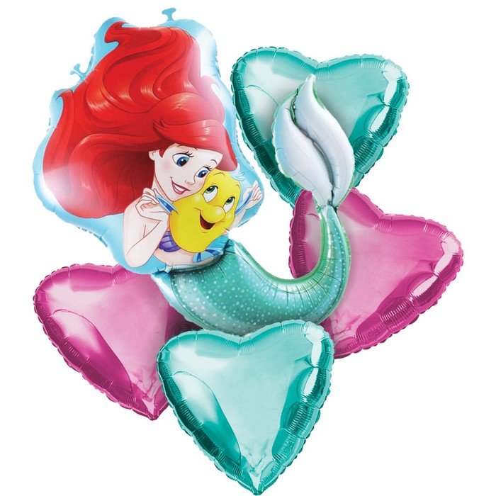 Набор воздушных шаров "Русалочка Ариель", Принцессы
Набор воздушных шаров "Русалочка Ариель", Принцессы