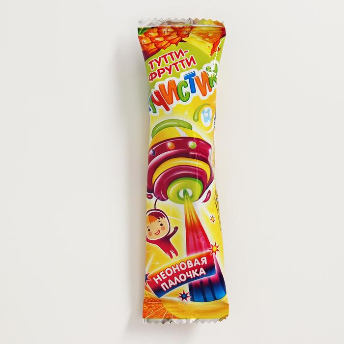 Карамель "Лучистик" на неоновой палочке, ассорти экзотик, 10 г
Карамель "Лучистик" на неоновой палочке, ассорти экзотик, 10 г